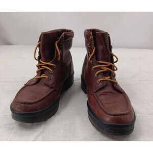 Eddie Bauer Boots Men's Size: 10 Severson Moc Toe Waterproof Wheat Tan
